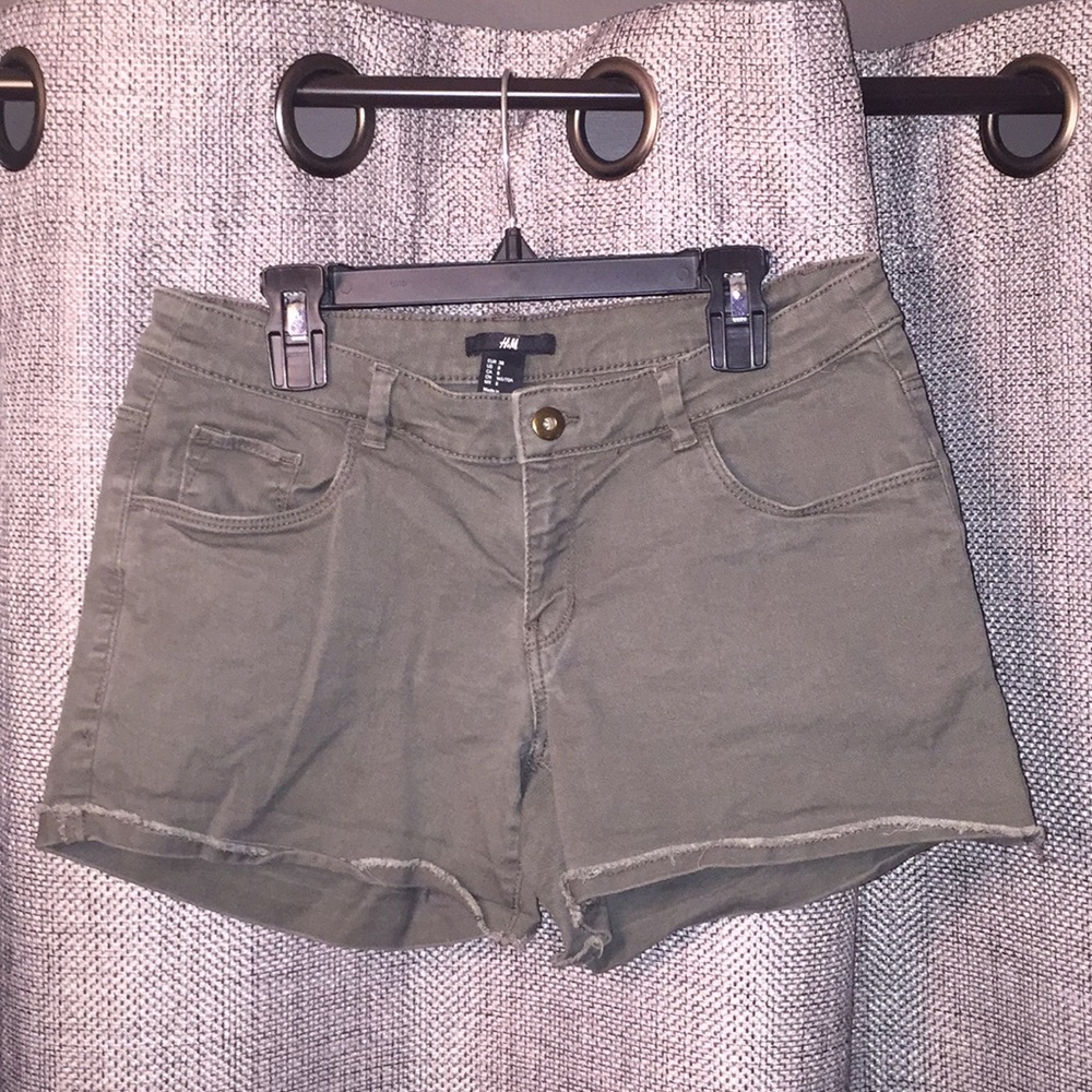 Khaki/Olive Green shorts